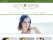 Tablet Screenshot of echoverde.com